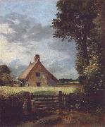 John Constable A cottage in a cornfield oil painting picture wholesale